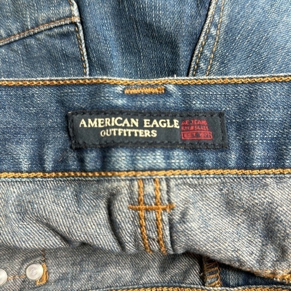 Vintage American Eagle Denim Short Size 10 - Picture 6 of 8